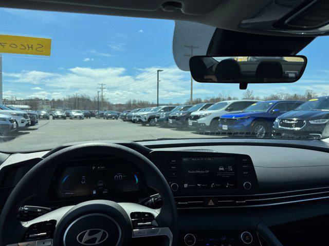 2025 Hyundai Elantra Hybrid Blue