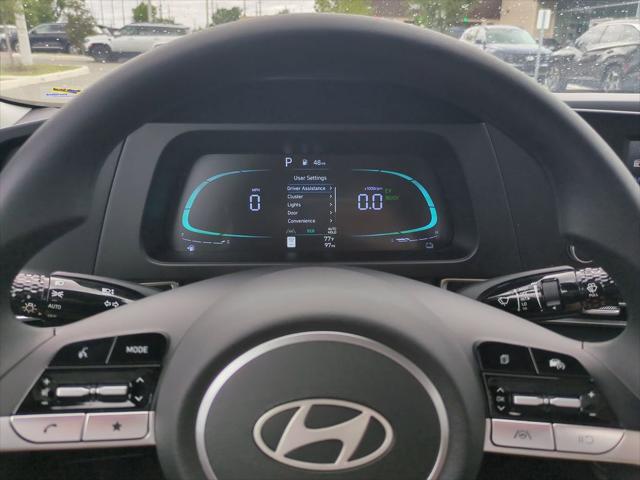 2026 Hyundai Elantra Hybrid Blue