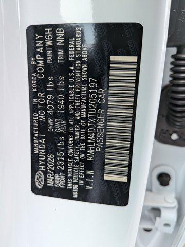 2026 Hyundai Elantra Hybrid Blue