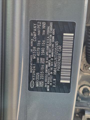 2026 Hyundai Elantra Hybrid SEL Sport