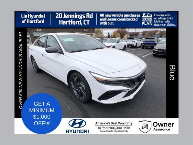 2026 Hyundai Elantra Hybrid Blue for sale in HARTFORD, CT