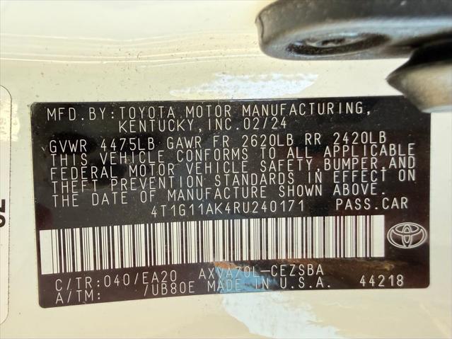 2024 Toyota Camry SE