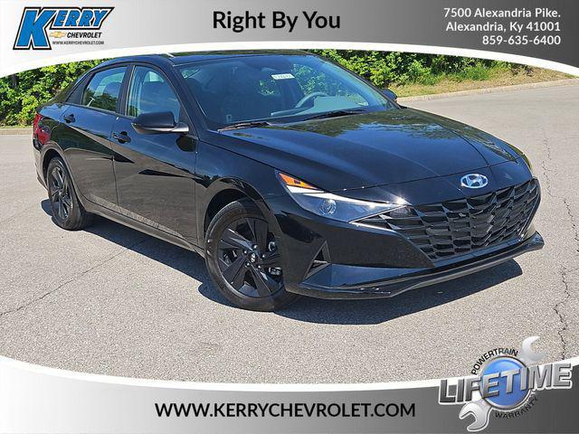 2023 Hyundai Elantra Hybrid Blue for sale in ALEXANDRIA, KY