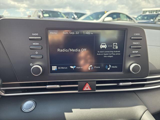 2026 Hyundai Elantra Hybrid Blue