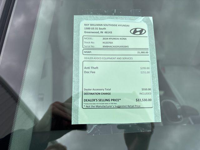 2024 Hyundai Kona SE