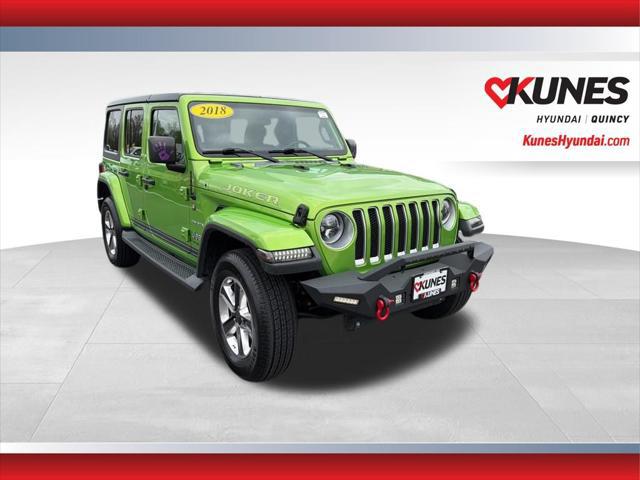 2018 Jeep Wrangler Unlimited Sahara 4x4 for sale in QUINCY, IL