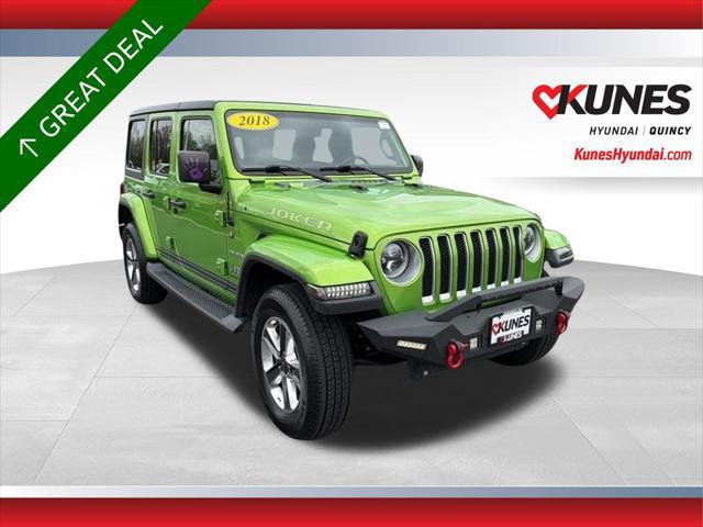 2018 Jeep Wrangler Unlimited Sahara 4x4 for sale in QUINCY, IL