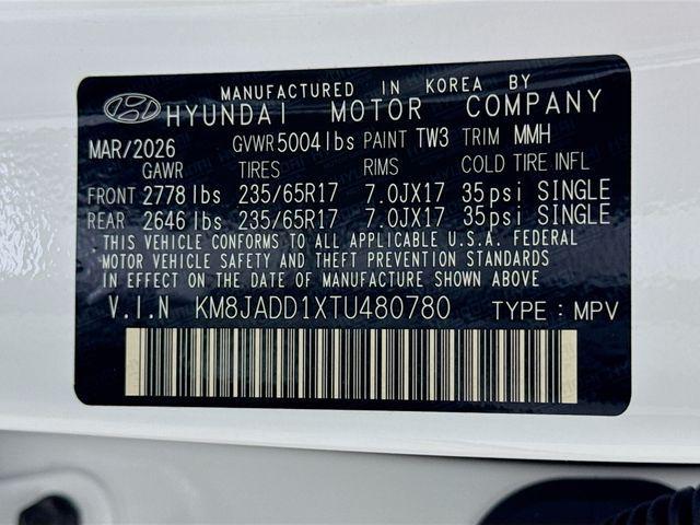 2026 Hyundai Tucson Hybrid Blue SE