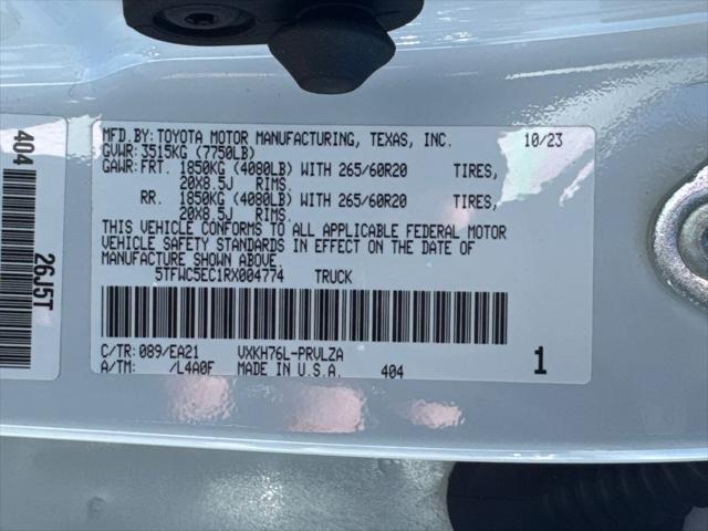 2024 Toyota Tundra Limited 4WD