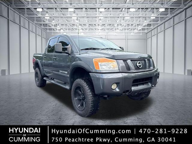 2012 Nissan Titan PRO-4X for sale in CUMMING, GA