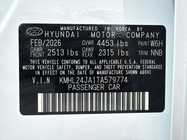 2026 Hyundai Sonata SE