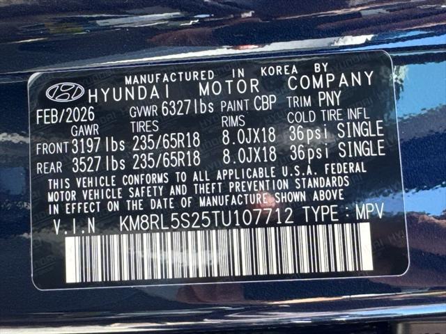 2026 Hyundai Palisade SEL 7P