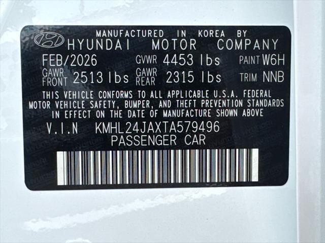 2026 Hyundai Sonata SE