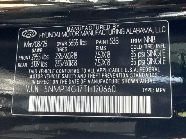 2026 Hyundai Santa Fe Hybrid SE