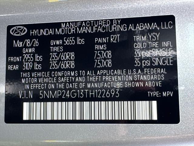 2026 Hyundai Santa Fe Hybrid SEL