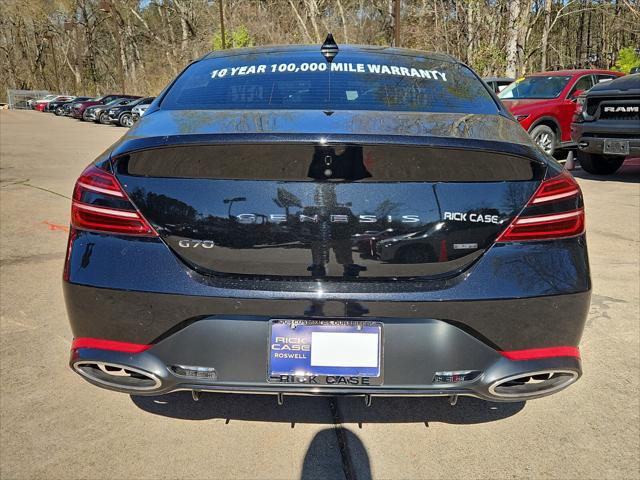 2024 Genesis G70 3.3T RWD Sport Advanced