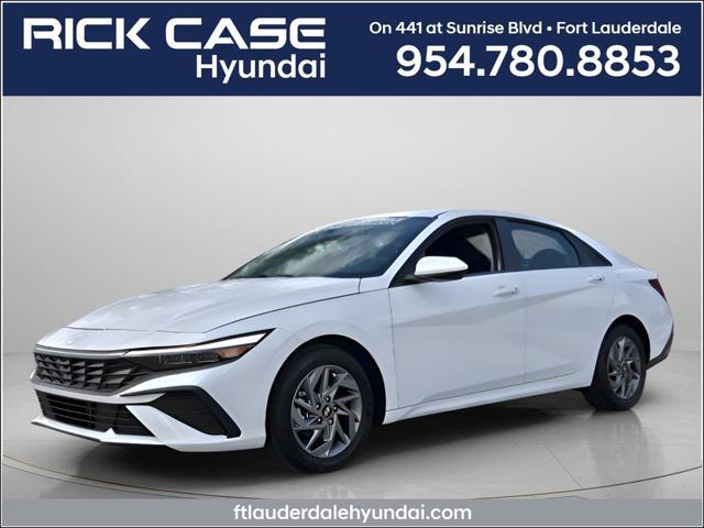 2026 Hyundai Elantra Hybrid Blue for sale in PLANTATION, FL