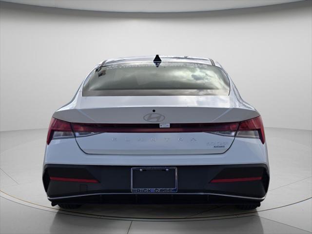 2026 Hyundai Elantra Hybrid Blue