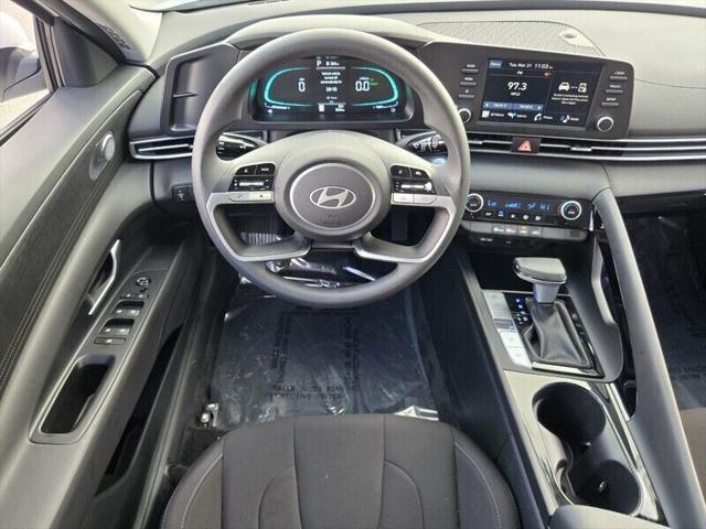 2026 Hyundai Elantra Hybrid Blue
