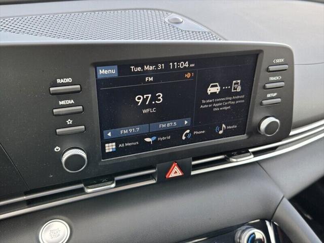 2026 Hyundai Elantra Hybrid Blue