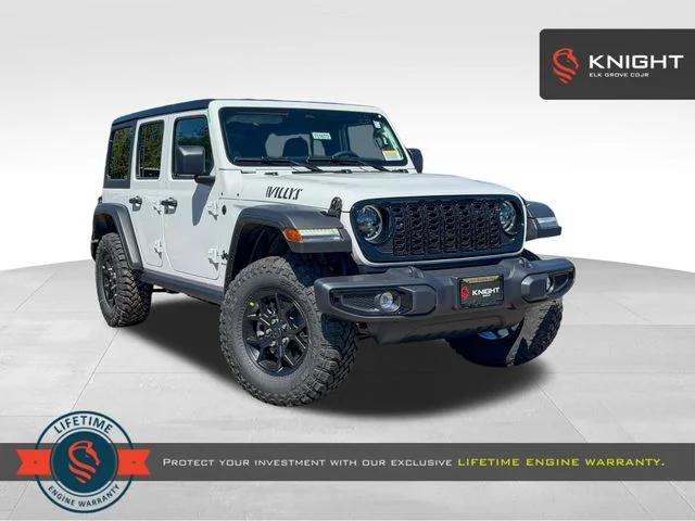 2026 Jeep Wrangler 4-Door Willys 4x4 for sale in Elk Grove, CA