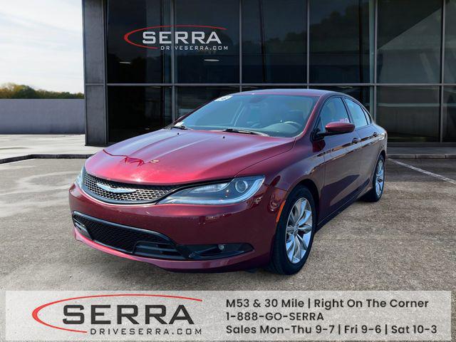 Velvet Red Pearlcoat 2016 Chrysler 200 S Sedan FWD Sedan Front-Wheel Drive Automatic