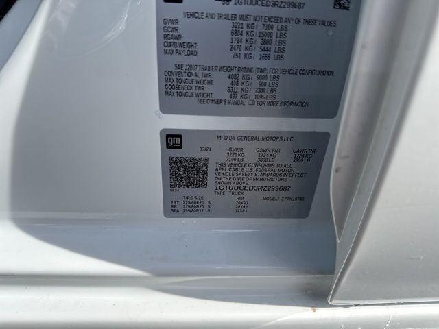 2024 GMC Sierra 1500 4WD Crew Cab Standard Box Elevation