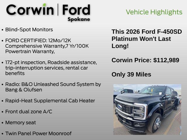 2026 Ford F-450 Platinum