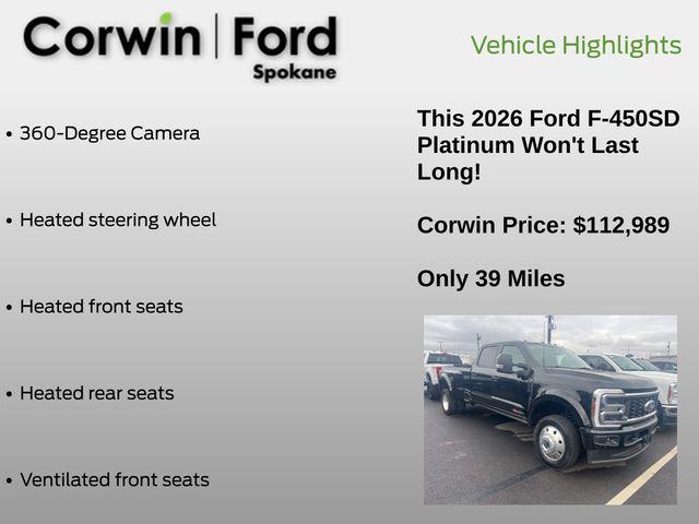 2026 Ford F-450 Platinum