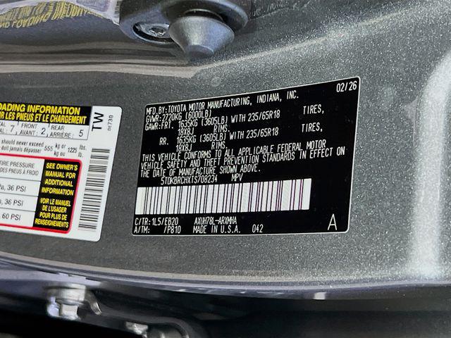 2026 Toyota Highlander Hybrid XLE