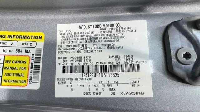 2022 Ford Mustang EcoBoost Premium Convertible