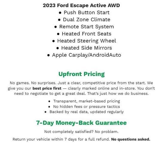 2023 Ford Escape Active