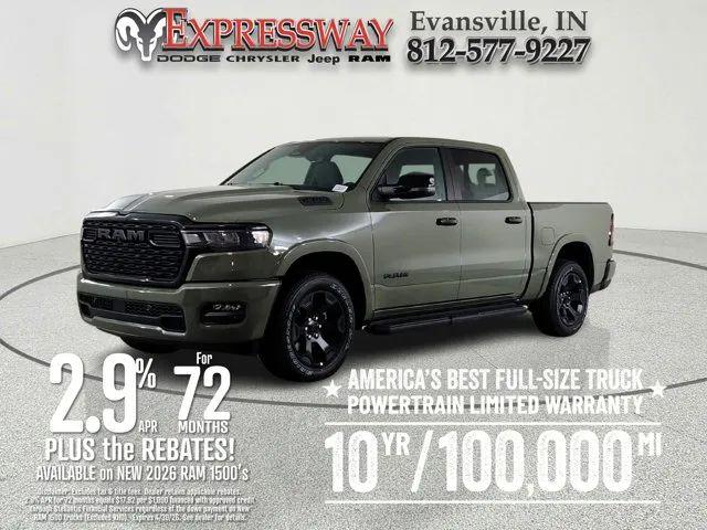 2026 Ram 1500 Big Horn Crew Cab 4x4 5'7" Box for sale in Evansville, IN