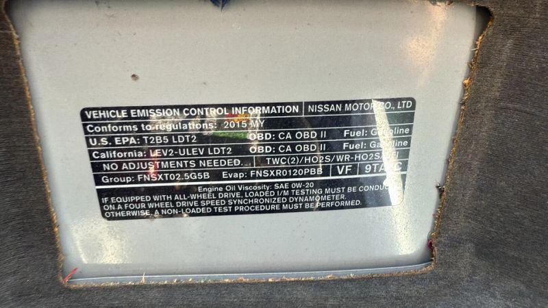 2015 Nissan Rogue S