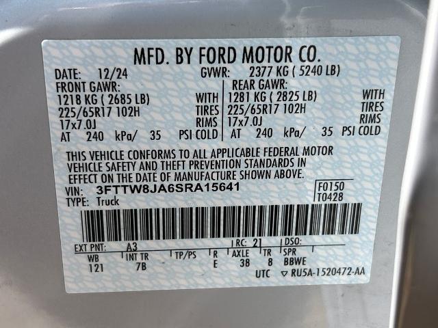 2025 Ford Maverick XLT