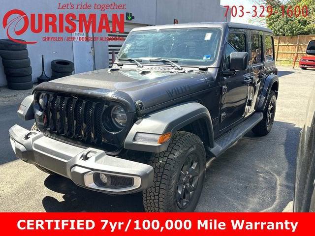 2021 Jeep Wrangler Unlimited Willys 4x4 2021 Jeep Wrangler Unlimited Willys 4x4