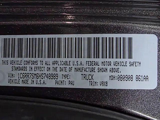 2017 Ram 1500 Tradesman Crew Cab 4x4 6'4" Box