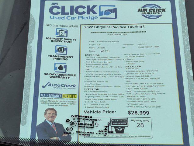 Used 2022 Chrysler Pacifica For Sale in Tucson, AZ