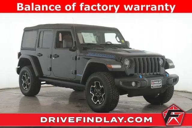 2022 Jeep Wrangler 4xe Unlimited Rubicon 4x4 for sale near Findlay, OH