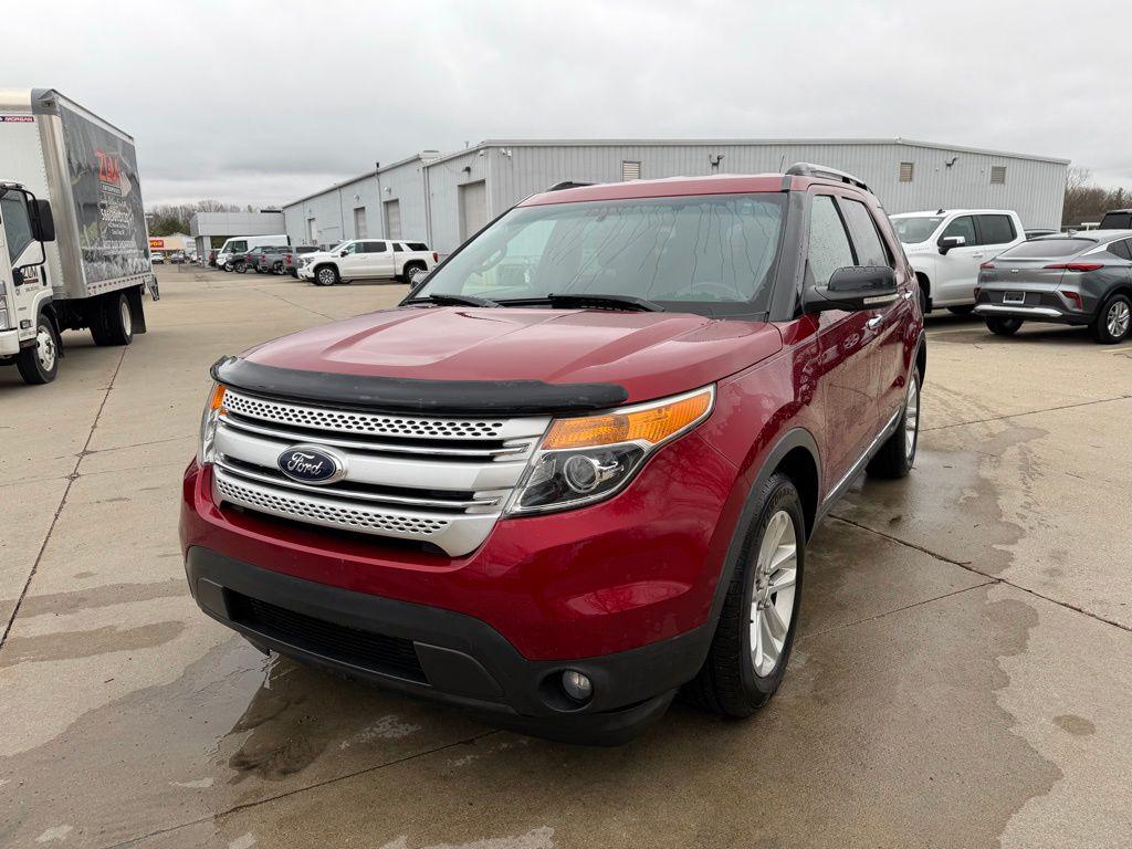RUBY RED METALLIC TC 2013 Ford Explorer XLT SUV / Crossover Front-Wheel Drive 6-Speed Automatic
