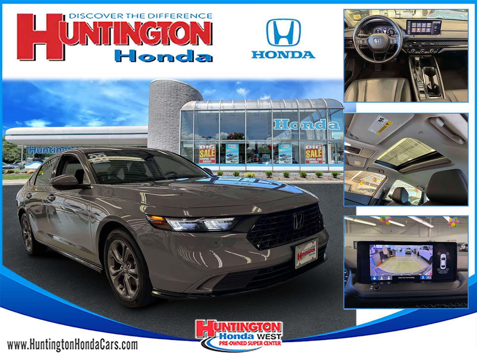 2023 Honda Accord Hybrid EX-L FWD Sedan Front-Wheel Drive Automatic