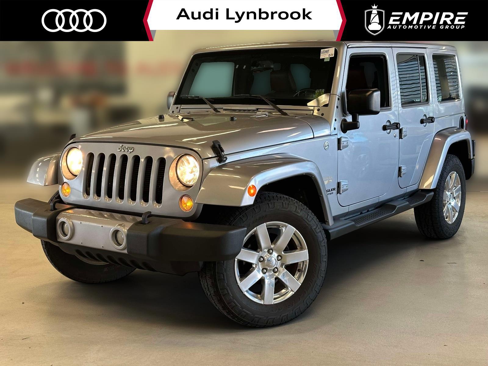 Billet Silver Metallic Clearcoat 2015 Jeep Wrangler Unlimited Sahara 4WD SUV / Crossover Four-Wheel Drive Automatic