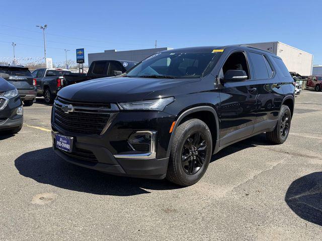 Mosaic Black Metallic 2023 Chevrolet Traverse LT Cloth AWD SUV / Crossover Four-Wheel Drive 9-Speed Automatic