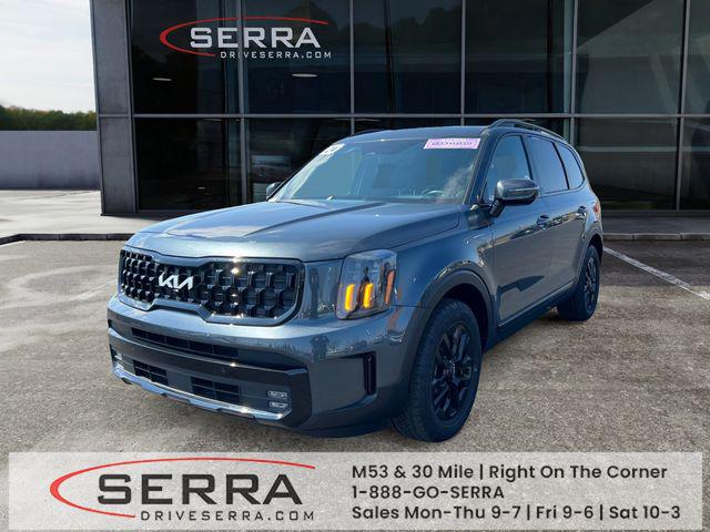 Gravity Gray 2024 Kia Telluride SX-Prestige X-Pro AWD SUV / Crossover All-Wheel Drive Automatic