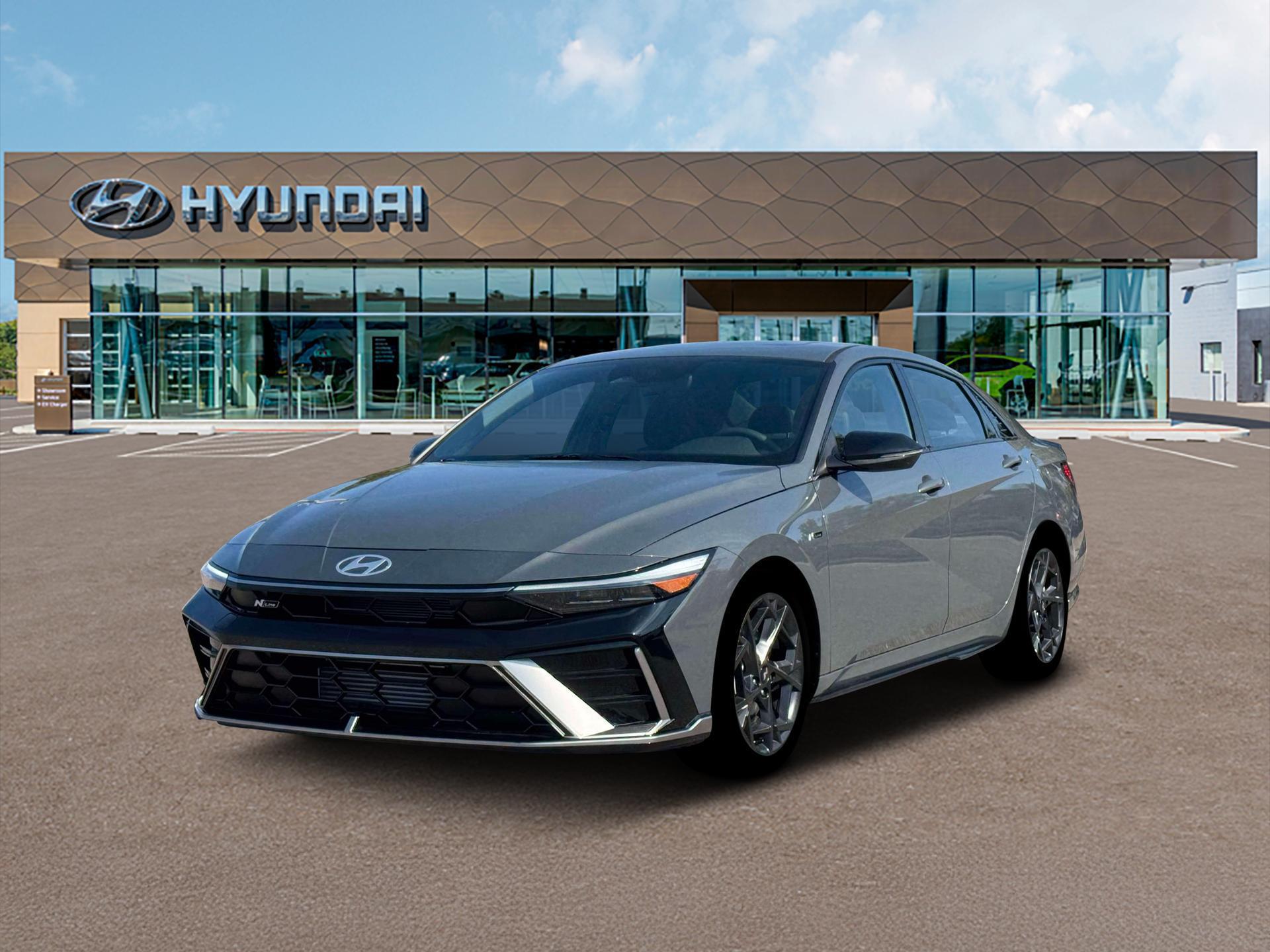Ecotronic Gray 2026 Hyundai Elantra Sedan Front-Wheel Drive Automatic