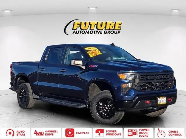 2022 Chevrolet Silverado 1500 4WD Crew Cab Short Bed Custom Trail Boss for sale in Yuba City, CA