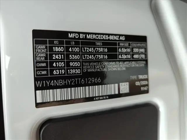 2026 Mercedes-Benz Sprinter 2500 Standard Roof 4-Cyl Diesel HO