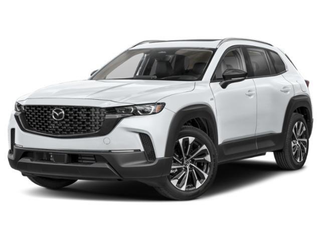 White (wind chill pearl) 2025 Mazda CX-50 Hybrid Premium Plus AWD SUV / Crossover All-Wheel Drive Continuously Variable Transmission