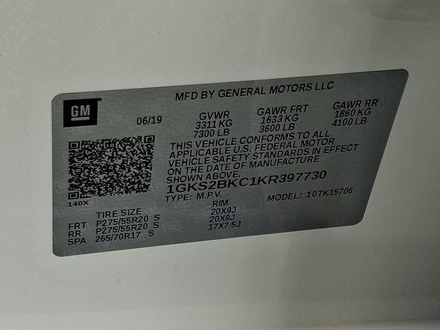 2019 GMC Yukon SLT