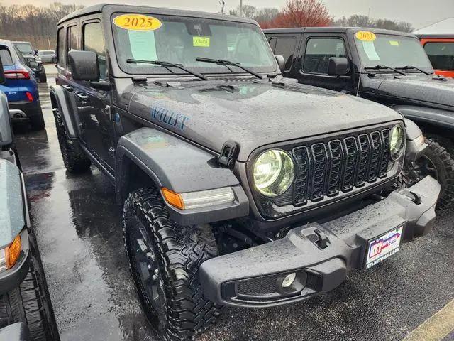 2025 Jeep Wrangler 4xe Willys 4xe for sale in Moline, IL